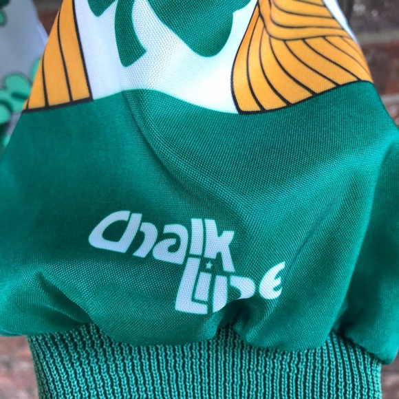 Rare Vintage Boston Celtics Chalk Line Jacket - Picture 2 of 8